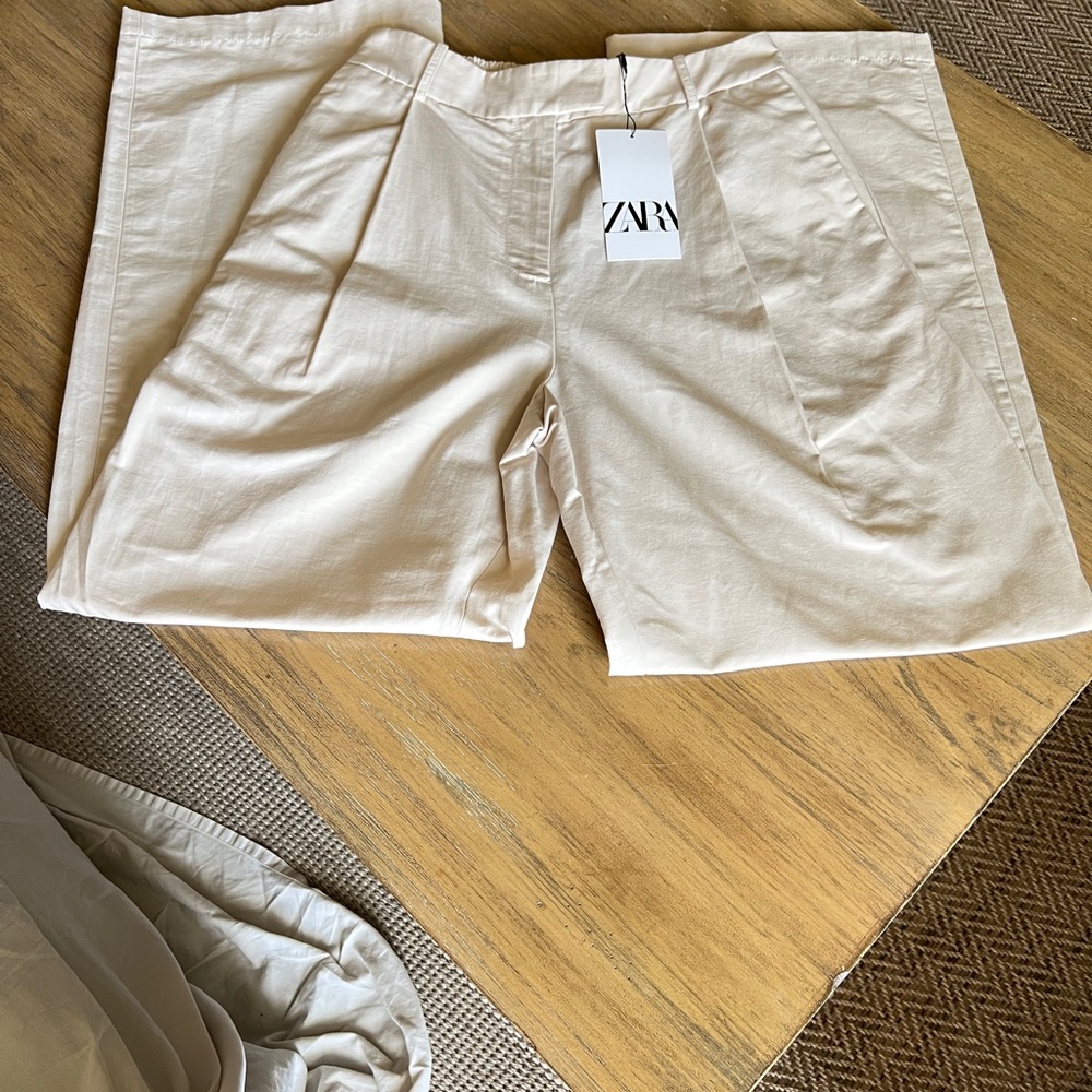 Zara Women's Cream Pants